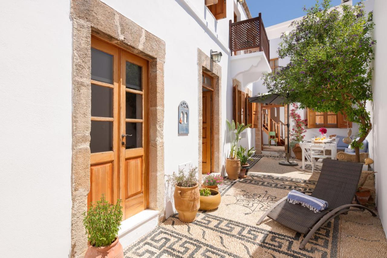Villa Lindia Líndos Dış mekan fotoğraf