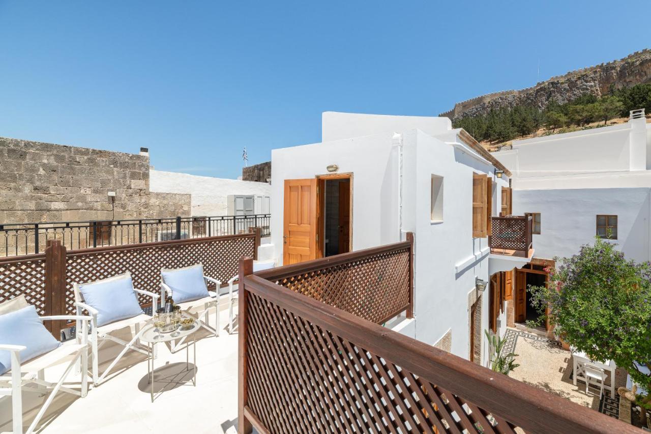 Villa Lindia Líndos Dış mekan fotoğraf
